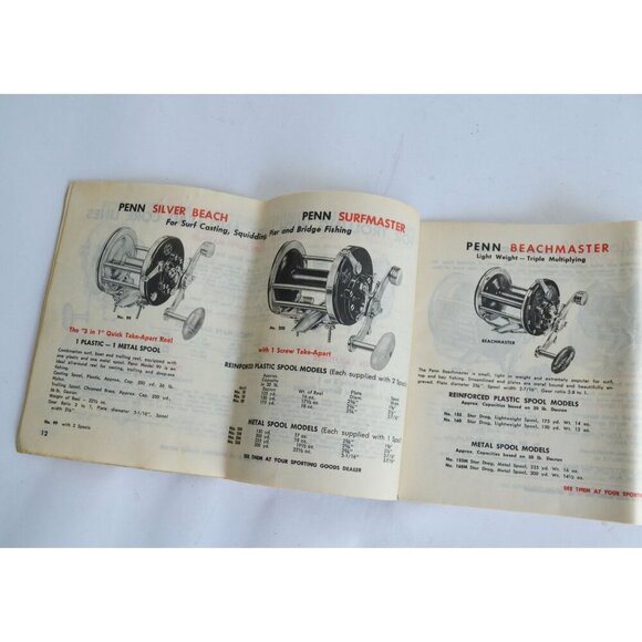 Vintage 1968 Penn Fishing Reels Catalog 30B Instruction Manual Repair Parts List - Picture 4 of 4